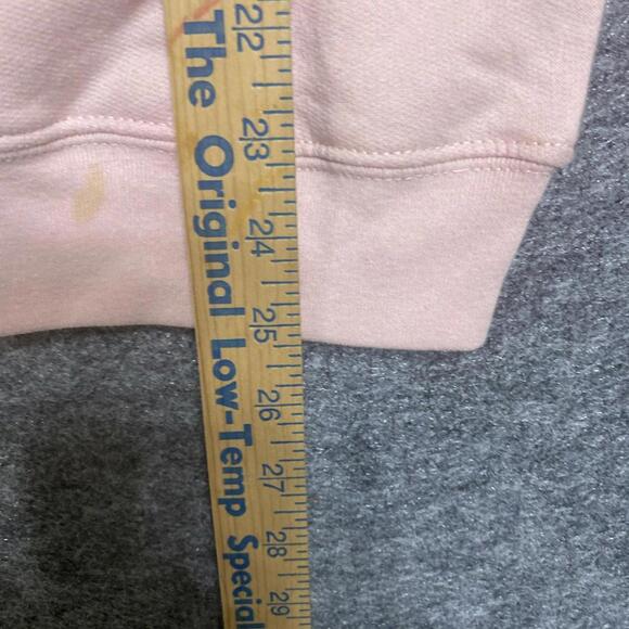 Tom & Jerry Juniors Size L 11/13 Pullover Pink Hoodie Front & Sleeve Graphic - Picture 5 of 9